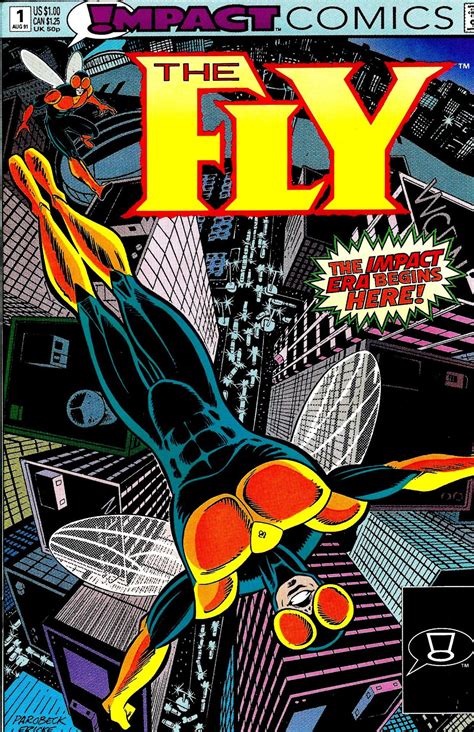 Comic Book Covers The Fly 1 August 1991 Cover By Mike Parobeck