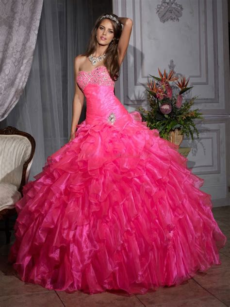 Pink Quinceanera Dresses Picture Collection