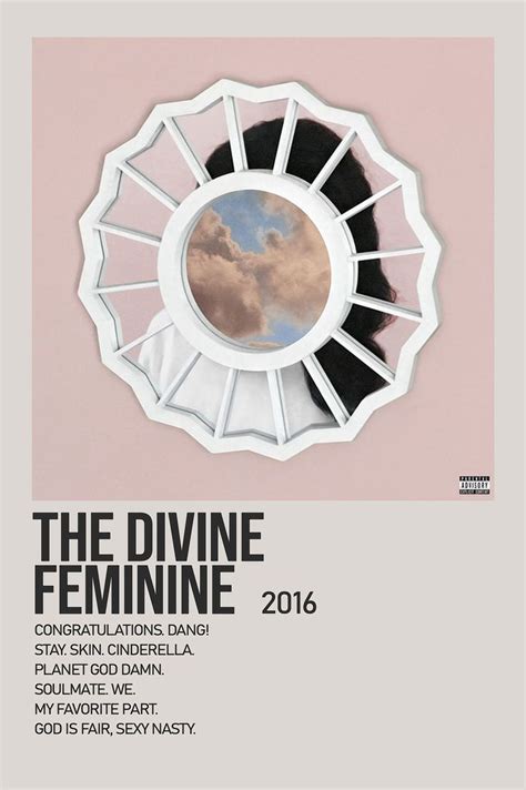 The Divine Feminine By Mac Miller Minimalist Album Poster Mac Miller