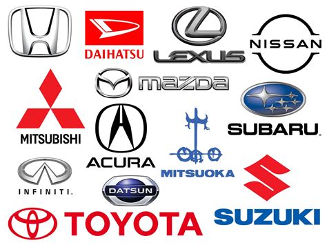 Japanese Car Brands All Car Brands Company Logos And Meaning