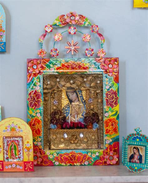 Grand Autel Mural Vierge De Guadalupe Tienda Esquipulas Distribution