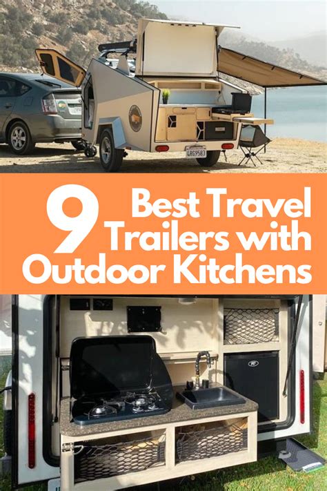 9 Best Travel Trailers With Outdoor Kitchens Best Travel Trailers
