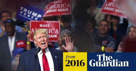 Trump Inner Cities Run By Democrats Are More Dangerous Than War Zones Donald Trump The Guardian