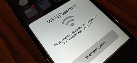 Sharing Wifi Password On Ios Device Ict Byte