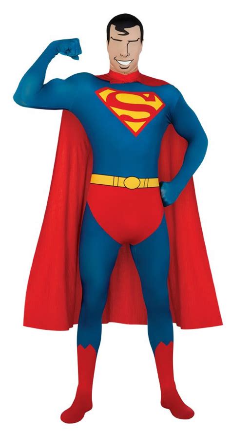 Adult Superman 2nd Skin Men Costume 4299 The Costume Land