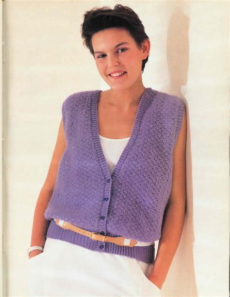 Kohls Citi Free Easy Crochet Vest Patterns For Women Youtube Miss