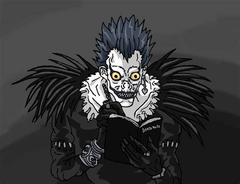 Death Note Ryuk By Juggernaut Art On Deviantart