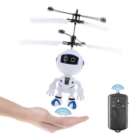 New Flying Robot Toy Hand Controlled Drone Induction Remote Control Boy