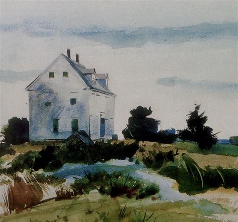 Rickinmar — Andrew Wyeth Watercolor Maine 1938