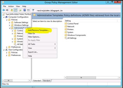 How To Add Admx Or Adm File To Group Policy
