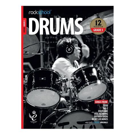 Rockschool Drums Grade 5 2018 2024 Book Oa Mega Music Online