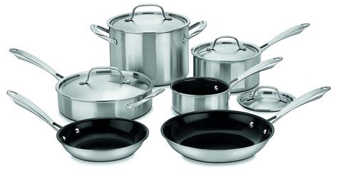 cuisinart gourmet ply tri stainless anodized hard steel