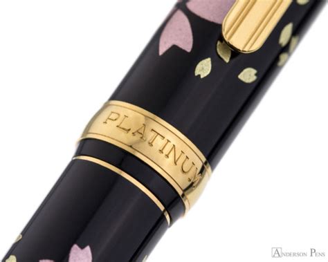 Platinum Kanazawa Leaf Fountain Pen Cherry Blossom Anderson Pens Inc