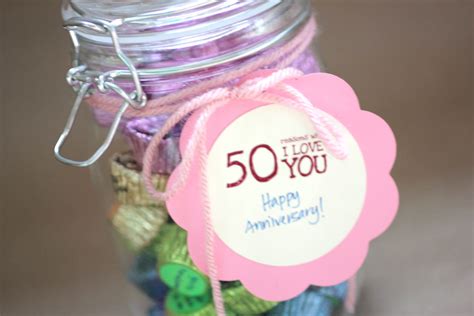 50 Reasons Why I Love You Candy Jar T Repeat Crafter Me