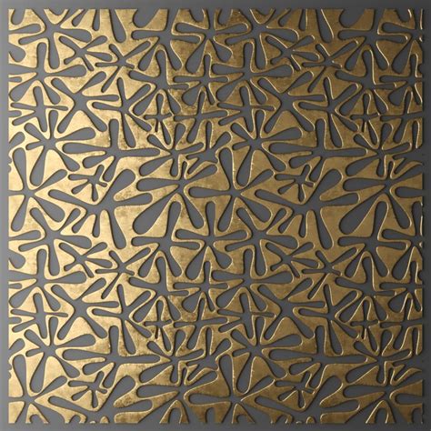 Wallpaper Texture For 3d Max Golden Seamless Pattern By K3star