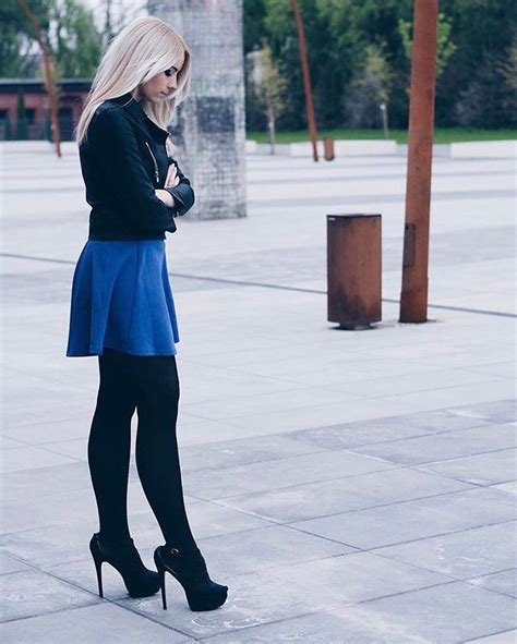 Natalia Nathallae With Images Fashion Black Tights Black Pantyhose