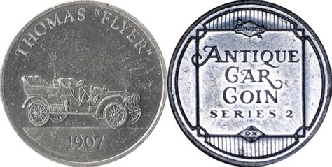 Token - Sunoco Antique Car Coins - Series 2 (Thomas "Flyer") - United