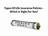 Types Of Life Insurance Policies Pdf Photos