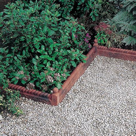 Bradstone Rustic Rope Top Antique Red Paving Edging H50mm W600mm