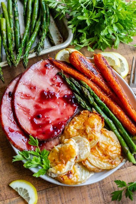 Sheet Pan Easter Dinner For A Small Crowd From The Food Charlatan A Complete Easter Dinner For