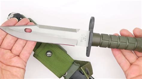 1996 Buck 188 Civilian M9 Bayonet Combat Military Knife Youtube