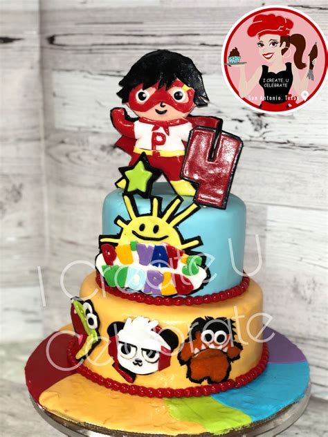 You only need to click on the picture you like. Ryan's World Cake in 2020 (With images) | Cake, Birthday cake, Baby design