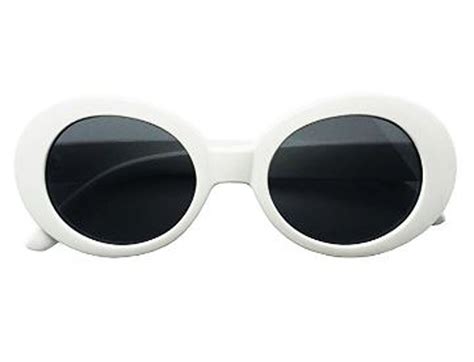 Mua Bold Retro Oval Mod Thick Frame Clout Goggles Round Lens Sunglasses