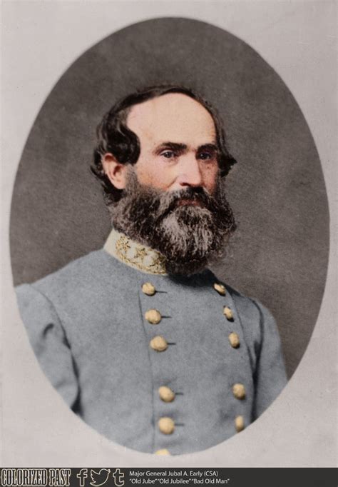Confederate General Jubal Anderson Early Confederate Generals Civil