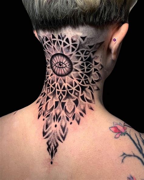44 Creative Neck Tattoo Ideas For Men And Women You Must See Hairstyle