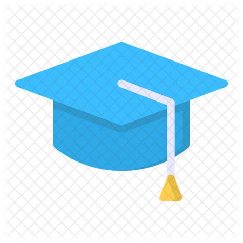 Graduation Cap Icon Download In Flat Style