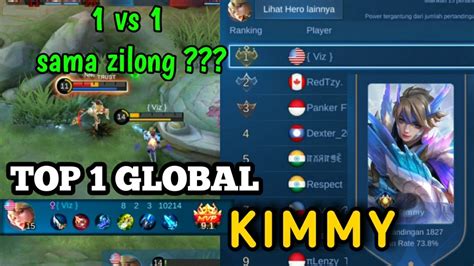 Top 1 Global Kimmy Vir Kimmy Gameplay By Top Global Mobile