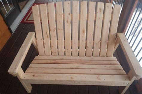 The mitered joint on the arm rest is an additional detail which makes for a smooth, slanting arm that. Adirondack Chair and Bench Plans 2 Great Plans At Once ...