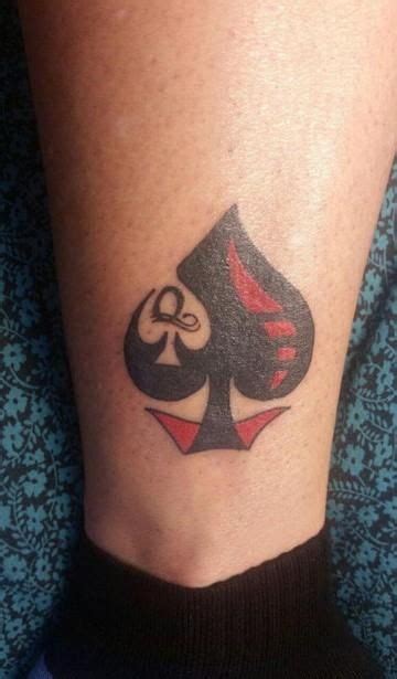 Black Queen Of Spades Tattoo Meaning Spades Spade Qos Breeding Symbol