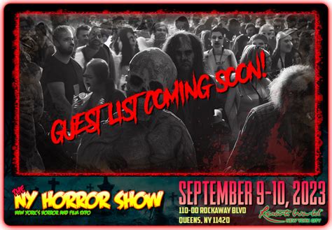 Guests New York Horror Show
