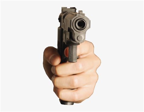 Hand Holding Shotgun Png Hand With Gun Png Png Image Transparent