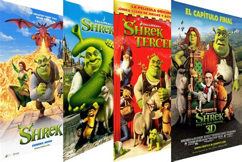 Shrek 2001 2004 2007 2010