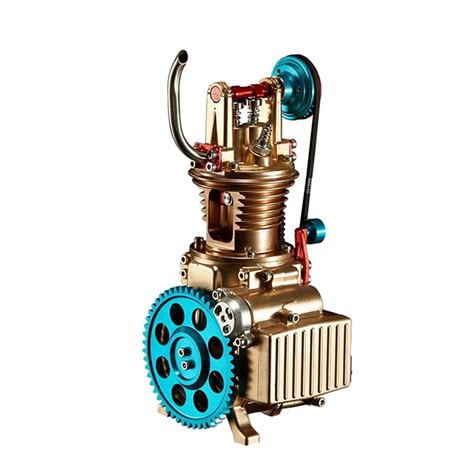 Stirling Engine Single Cylinder All Metal Car Engine Assembly Kit