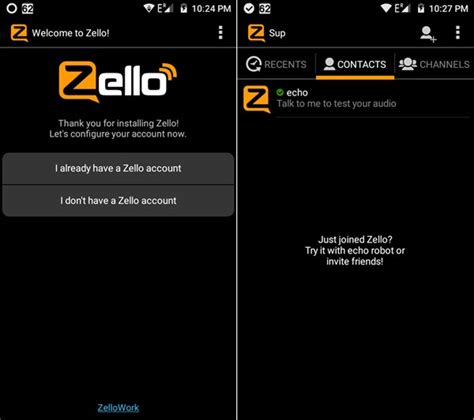 Turn Smartphone Into Walkie Talkie With Zello