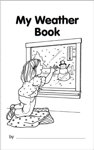 Reading comprehension and reading skills © teacher's friend, a scholastic company. My Book About the Weather | Worksheets & Printables ...