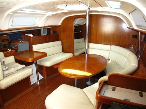 Maybe you would like to learn more about one of these? Interior of 40' sailboat - main cabin | A sailboat ...
