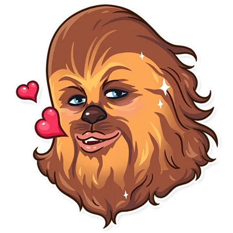 Chewbacca Wookiee Star Wars Sticker 2 Custom Decals And Vinyls Pro