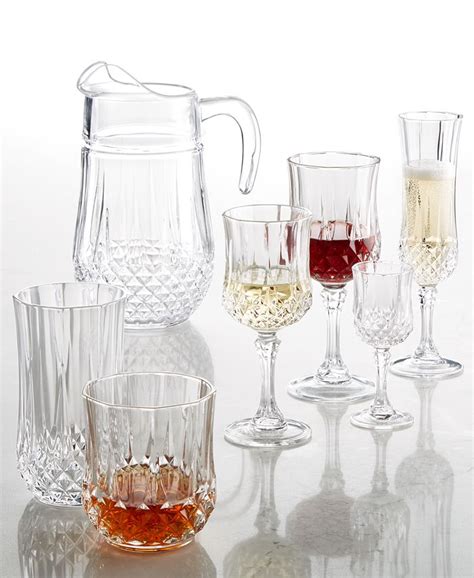 Longchamp Cristal D’arques Glassware Collection Macy S