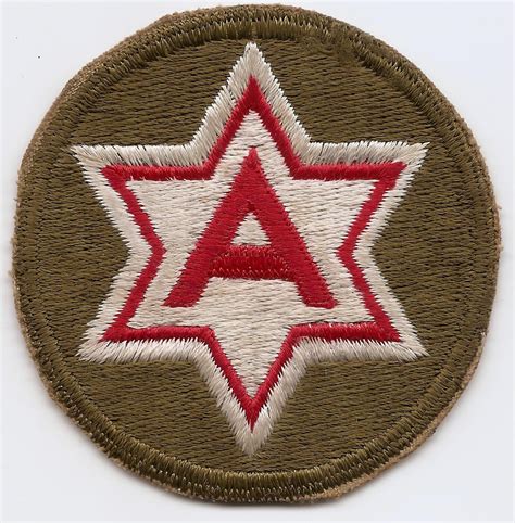 Us 6th Army C 1944 Shoulder Patch And 50 Similar Items
