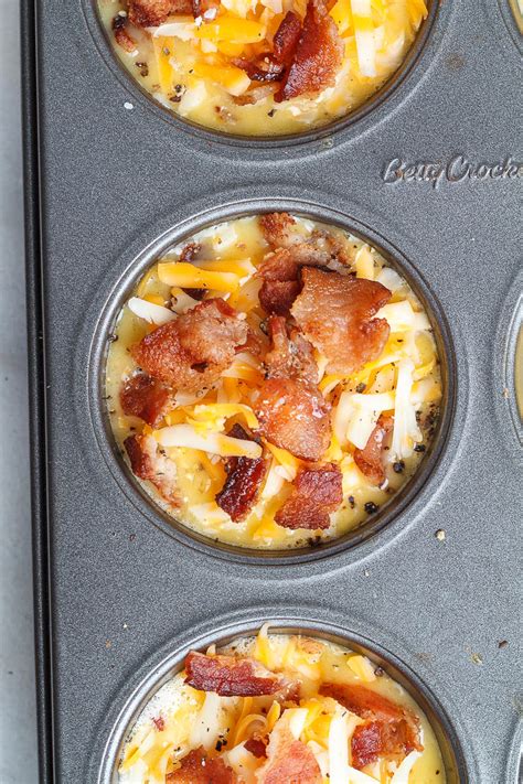 Cheesy Bacon Egg Muffins Recept Hoe Maak Je Egg Muffins Eatwell
