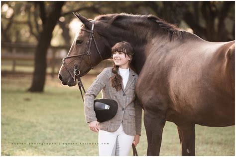 Texas Equestrian Senior Portraits Natalya And Antic The Argentine