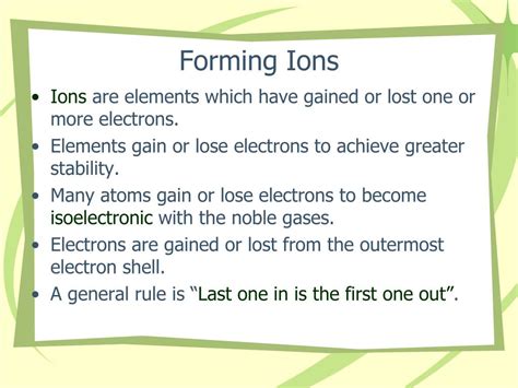 Ppt Ionic Compounds Powerpoint Presentation Free Download Id1803167