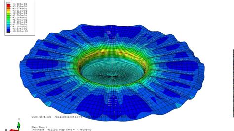 Abaqus Explicit Cae Deep Drawing Of Steel Peeq 2 Youtube