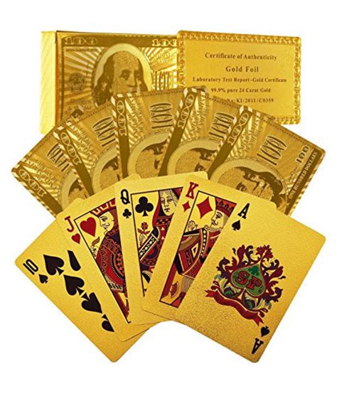 Since 1885, the bicycle brand has been manufactured by the united states printing company, which, in 1894, became the united states playing card company (uspcc), now based in erlanger, kentucky. Trademark Poker 24k Gold Playing Cards - Buy Trademark Poker 24k Gold Playing Cards Online at ...