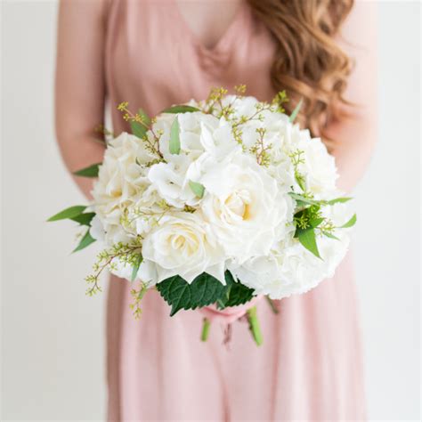 English Garden Bridesmaid Bouquet Diy Wedding Flower Moxie