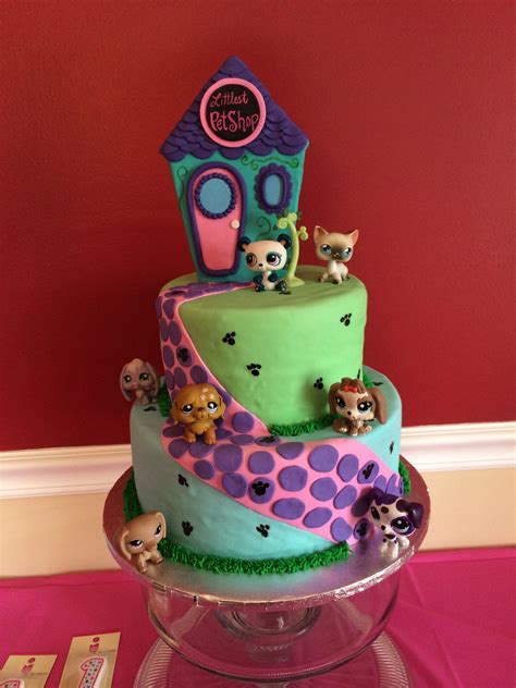Littlest Pet Shop Birthday Cake Diy Birthday Cake Lps Cakes